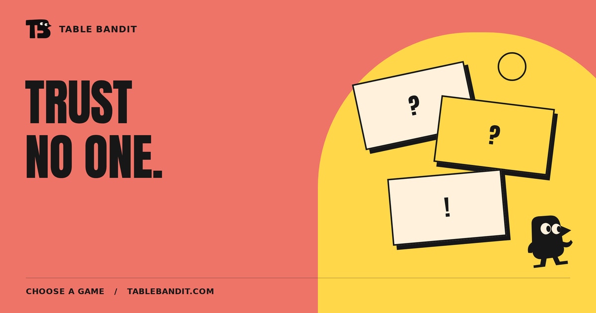 Juegos de deducción social en línea para amigos: guía ilustrada de Table Bandit